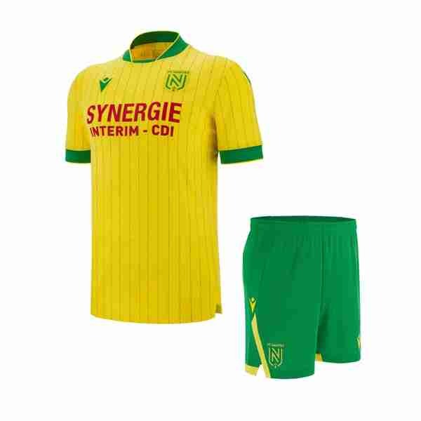 Camiseta FC Nantes 1ª Niño 2025-2026 Equipacion FC Nantes Conjunto Niños Primera 2025 2026