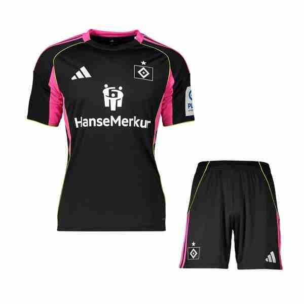 Camiseta Hamburgo S.V 1ª Niño 2025-2026 Equipacion Hamburgo S.V Conjunto Niños Tercera 2025 2026