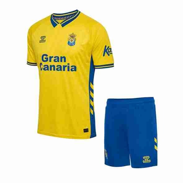 Camiseta Las Palmas 1ª Niño 2025-2026 Equipacion Las Palmas Conjunto Niños Primera 2025 2026