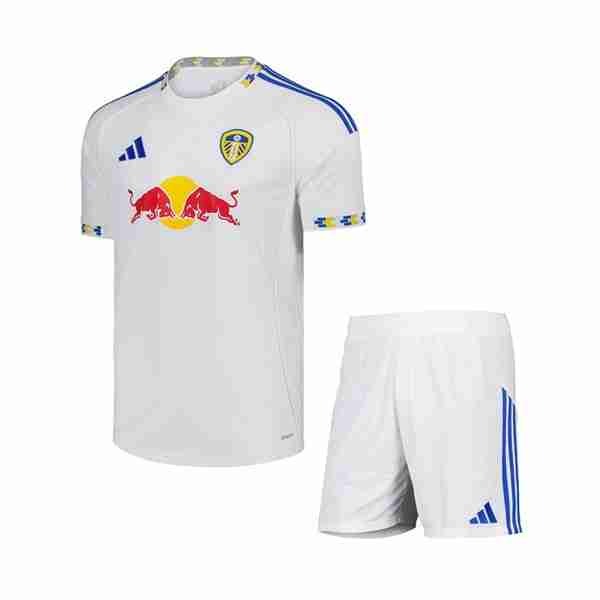 Camiseta Leeds United 2ª Niño 2025-2026 Equipacion Leeds United Conjunto Niños Primera 2025 2026