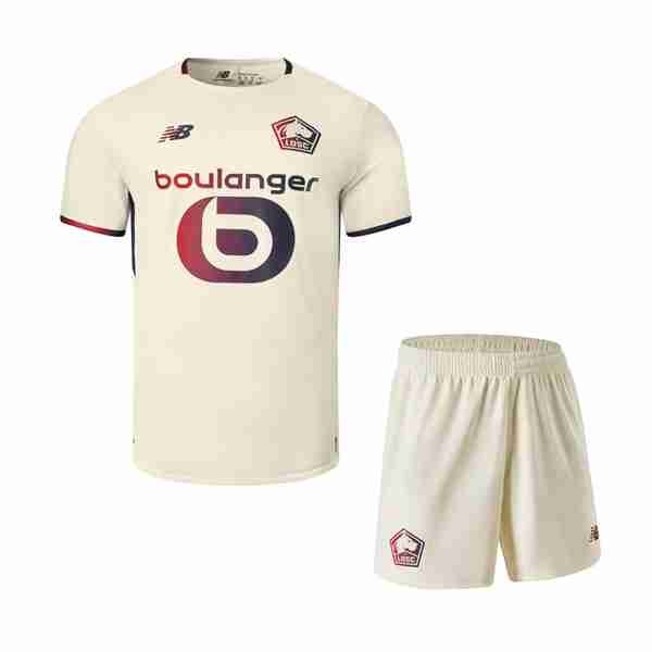 Camiseta Lille LOSC 2ª Niño 2025-2026 Equipacion Lille OSC Conjunto Niños Segunda 2025 2026