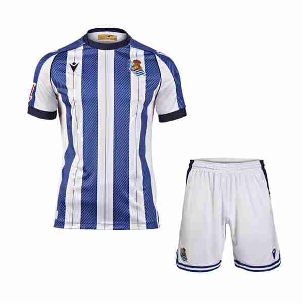 Camiseta Real Sociedad 1ª Niño 2025-2026 Equipacion Real Sociedad Conjunto Niños Primera 2025 2026