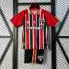 Equipacion Sao Paulo Conjunto Niños Segunda 2025 2026