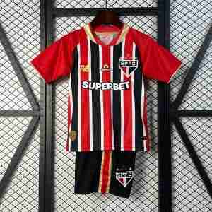 Equipacion Sao Paulo Conjunto Niños Segunda 2025 2026