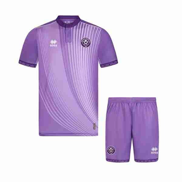 Camiseta Sheffield United 3ª Niño 2025-2026 Equipacion Sheffield United Conjunto Niños Tercera 2025 2026