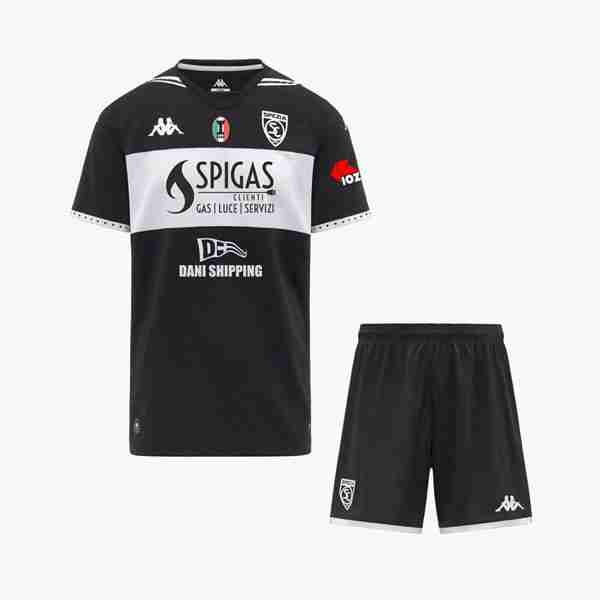 Camiseta Spezia 2ª Niño 2025-2026 Equipacion Spezia Calcio Conjunto Niños Segunda 2025 2026