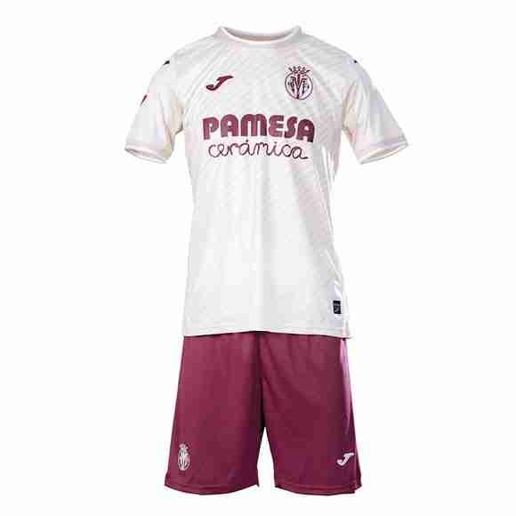 Camiseta Villarreal 2ª Niño 2025-2026 Equipacion Villarreal Conjunto Niños Segunda 2025 2026