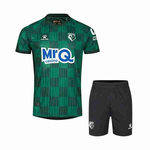 Camiseta Watford 2ª Niño 2025-2026 Equipacion Watford Conjunto Niños Segunda 2025 2026