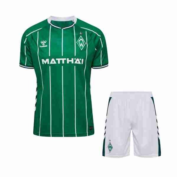Camiseta Werder Bremen 1ª Niño 2025-2026 Equipacion Werder Bremen Conjunto Niños Primera 2025 2026