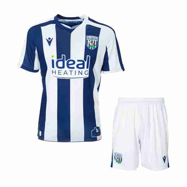 Camiseta West Brom 1ª Niño 2025-2026 Equipacion West Brom Conjunto Niños Primera 2025 2026