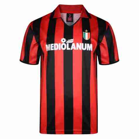 Tailandia Equipacion AC Milan Primera Retro 1988 Rosso