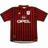 Tailandia Equipacion AC Milan Primera Retro 1999 2000 Rojo