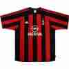 Tailandia Equipacion AC Milan Primera Retro 2003 2004 Rojo