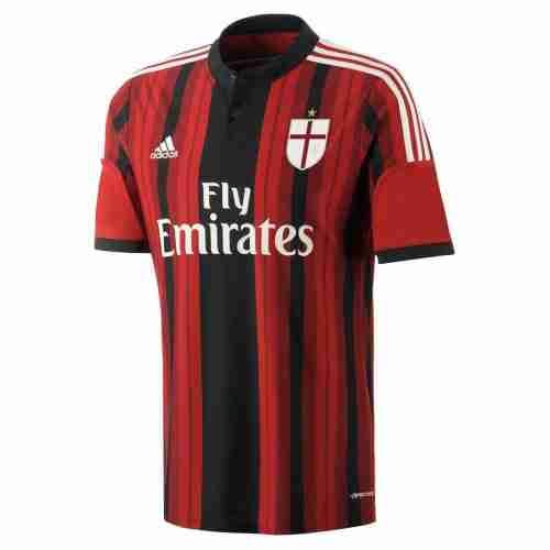 Tailandia Equipacion AC Milan Primera Retro 2014 2015 Rosso Tailandia Equipacion AC Milan Primera Retro 2014 2015 Rojo