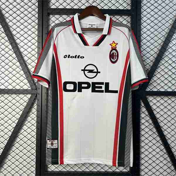 Camiseta AC Milan 2ª Retro 1998-1999 Tailandia Equipacion AC Milan Segunda Retro 1998 1999