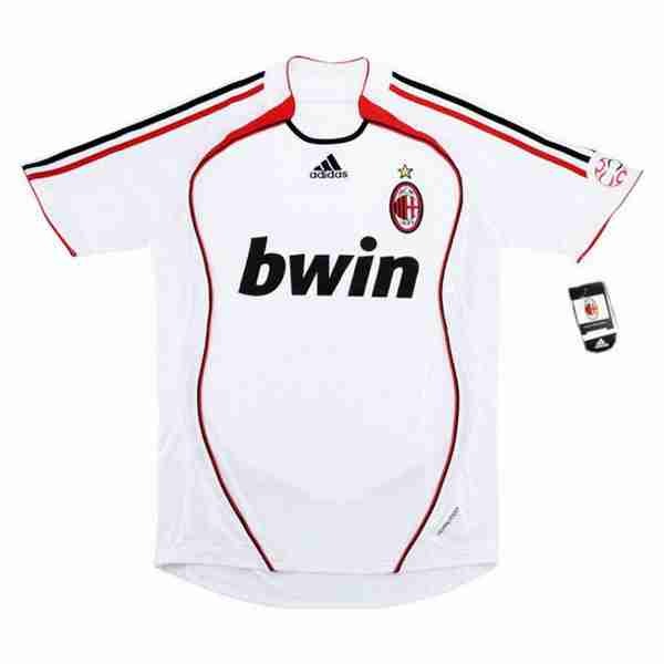 Tailandia Equipacion AC Milan Segunda Retro 2006 2007 Rosso Tailandia Equipacion AC Milan Segunda Retro 2006 2007 Rojo
