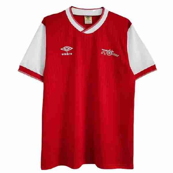 Tailandia Camiseta Arsenal 1ª Retro 1983 1984 Rojo Tailandia Equipacion Arsenal Primera Retro 1983 1984 Rojo