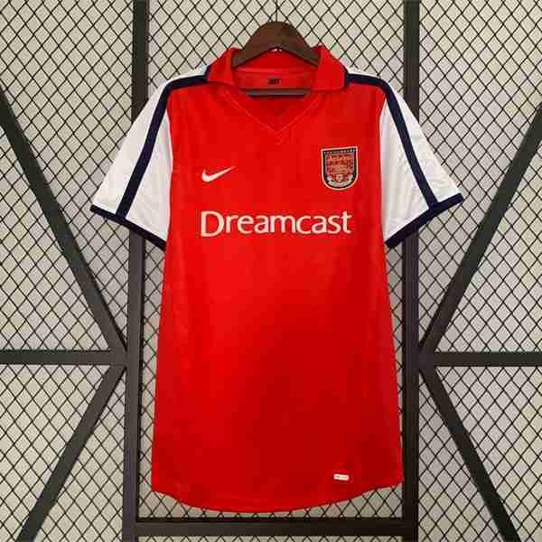Tailandia Camiseta Arsenal 1ª Retro 2001 2002 Tailandia Equipacion Arsenal Primera Retro 2001 2002