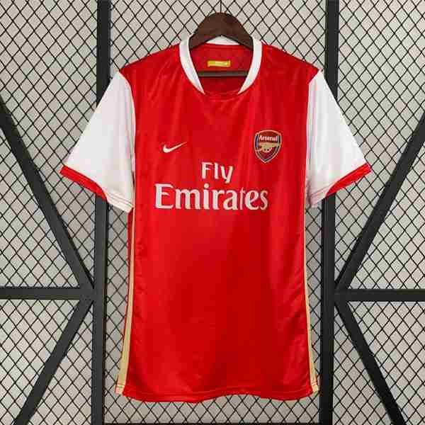 Tailandia Camiseta Arsenal 1ª Retro 2006 2008 Tailandia Equipacion Arsenal Primera Retro 2006 2008