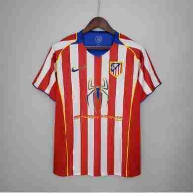 Tailandia Camiseta Retro Atletico Madrid 2004/05 Tailandia Equipacion Atlético De Madrid Primera Retro 2004 2005