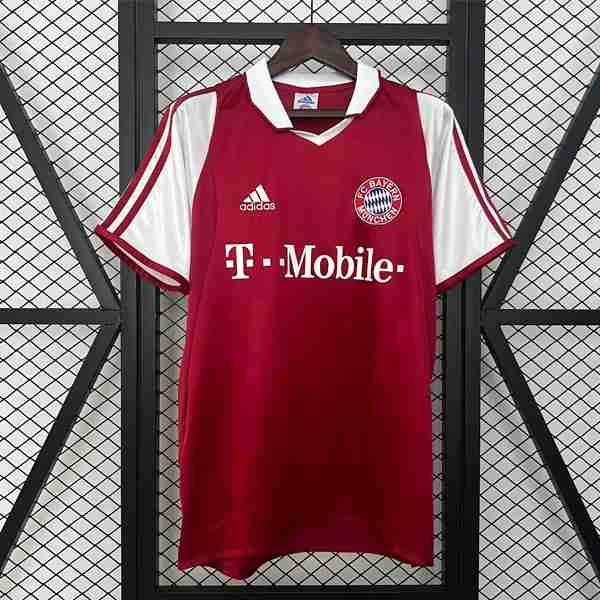 Tailandia Camiseta Bayern Munich 1ª Retro 2003-2004 Tailandia Equipacion Bayern Munich Primera Retro 2003 2004