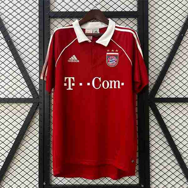 Tailandia Camiseta Bayern 1ª Retro 2005-2006 Tailandia Equipacion Bayern Munich Primera Retro 2005 2006