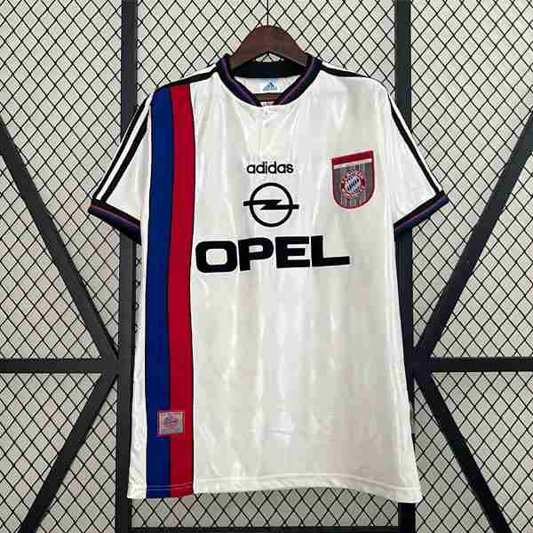 Tailandia Camiseta Bayern Munich 2ª Retro 1996 1998 Tailandia Equipacion Bayern Munich Segunda Retro 1996 1998