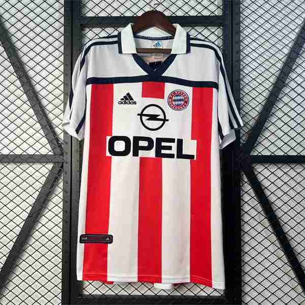 Camiseta Bayern Munich 2ª Retro 2000-2002 Tailandia Equipacion Bayern Munich Segunda Retro 2000 2002