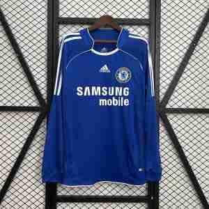 Tailandia Equipacion Chelsea Primera Manga Larga Retro 2006 2007