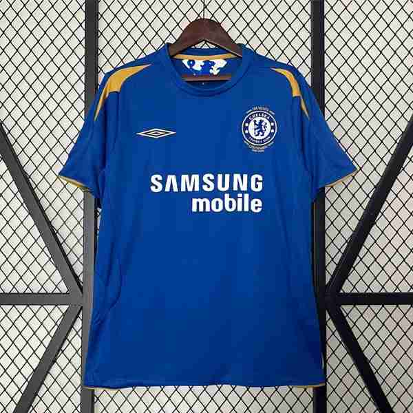 Tailandia Camiseta Chelsea 1ª Retro 2005 2006 Tailandia Equipacion Chelsea Primera Retro 2005 2006