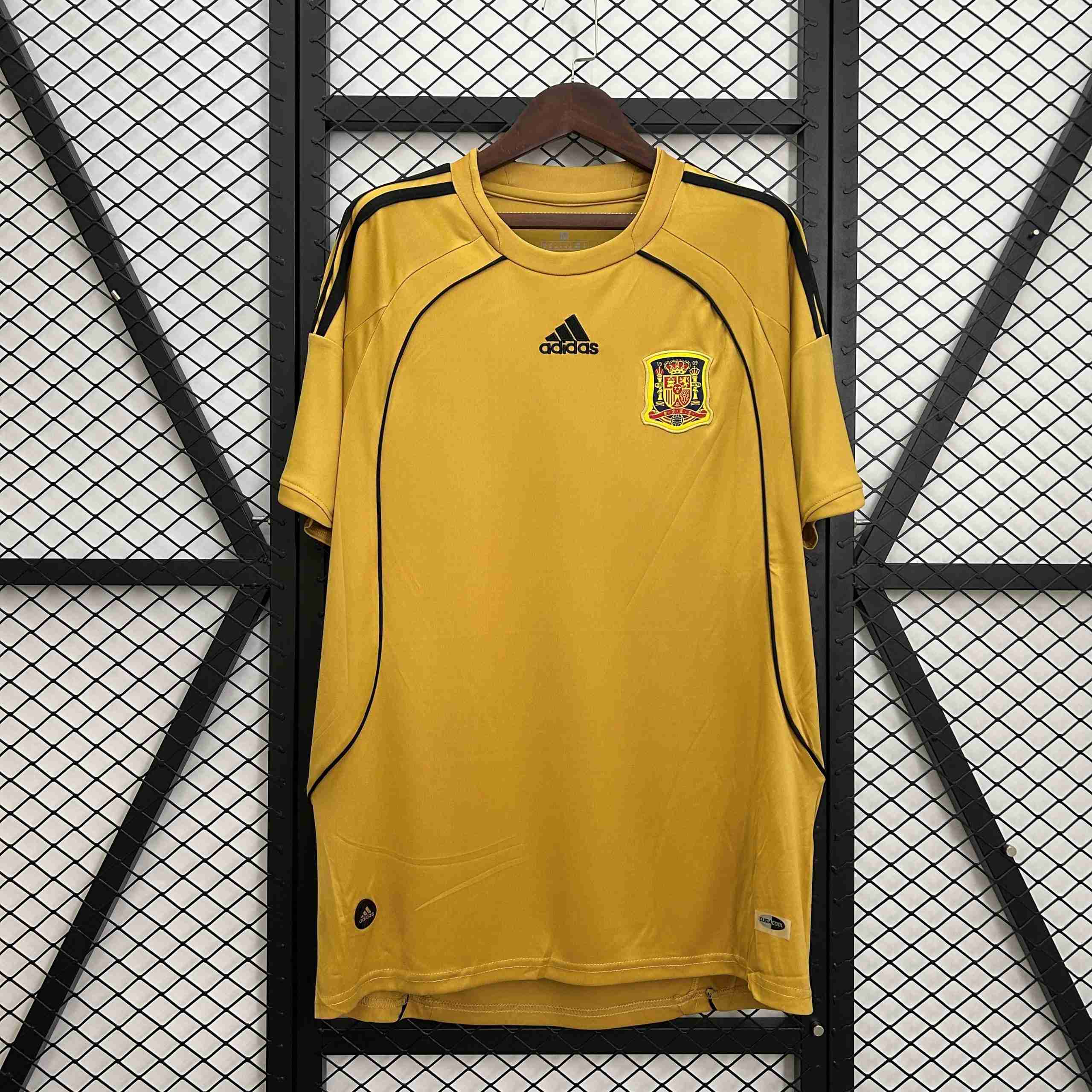 Camiseta Spain 2ª Retro 2008 Tailandia Equipacion España Segunda Retro 2008