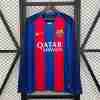 Tailandia Equipacion FC Barcelona Primera Manga Larga Retro 2014 2015