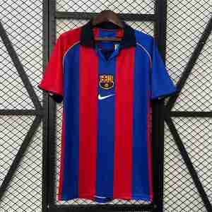 Tailandia Equipacion FC Barcelona Primera Retro 2001 2002