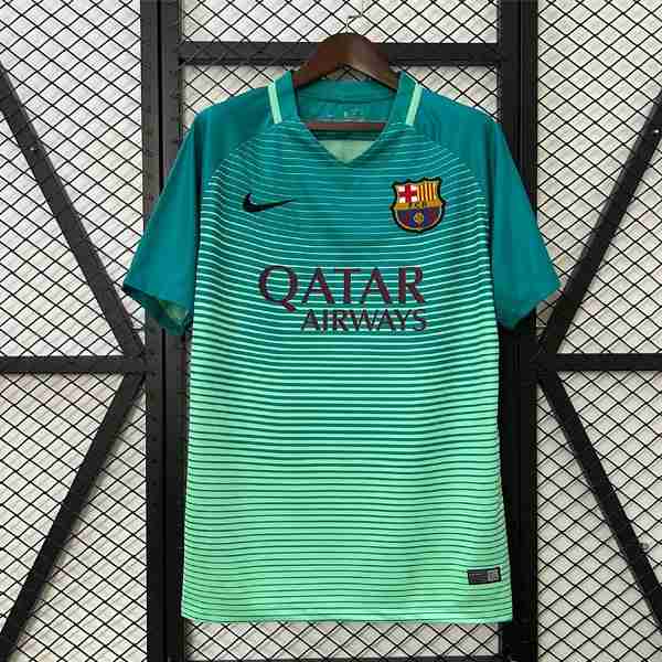 Tailandia Camiseta Barcelona 3ª Retro 2016-2017 Tailandia Equipacion FC Barcelona Tercera Retro 2016 2017