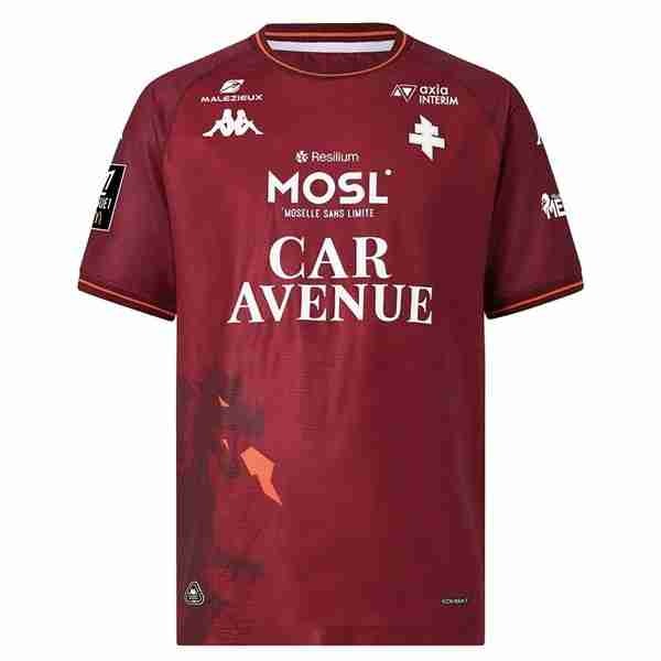 Tailandia Camiseta FC Metz 1ª 2025-2026 Tailandia Equipacion FC Metz Primera 2025 2026