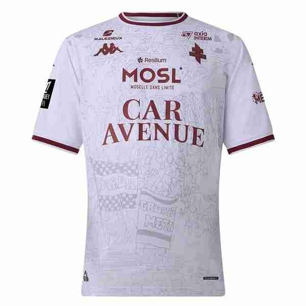 Tailandia Camiseta FC Metz 2ª 2025-2026 Tailandia Equipacion FC Metz Segunda 2025 2026