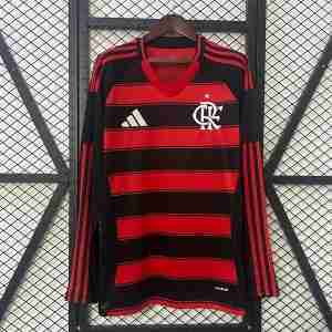 Tailandia Equipacion Flamengo Primera Manga Larga 2025 2026