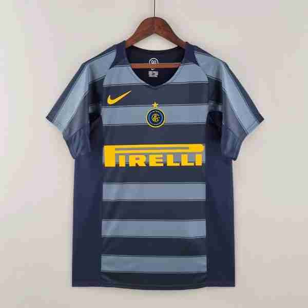 Tailandia Camiseta Inter Milan 1ª Retro 2004-2005 Tailandia Equipacion Inter Milan Tercera Retro 2004 2005