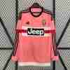 Tailandia Equipacion Juventus Segunda Manga Larga Retro 2015 2016