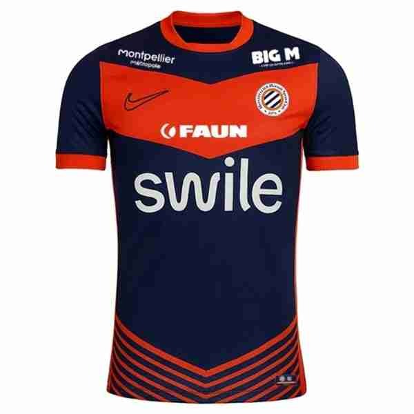 Tailandia Camiseta Montpellier 1ª 2025-2026 Tailandia Equipacion Montpellier Primera 2025 2026
