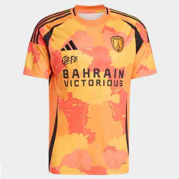 Tailandia Equipacion Paris FC Especial 2025 2026 Naranja Tailandia Equipacion Paris FC Especial 2025 2026 Naranja