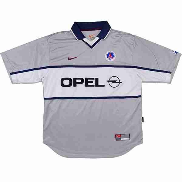 Tailandia Camiseta Paris Saint Germain 2ª Retro 2000 Gris Tailandia Equipacion Paris Saint Germain Segunda Retro 2000 Gris