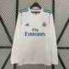 Tailandia Equipacion Real Madrid Primera Manga Larga Retro 2017 2018
