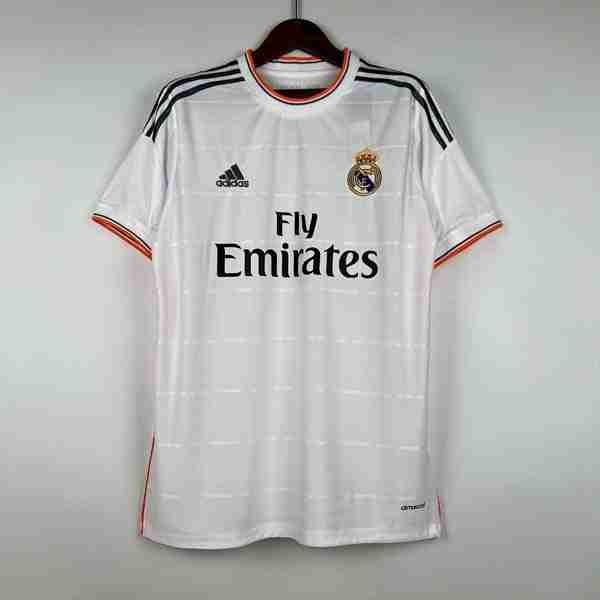 Tailandia Camiseta Real Madrid 1ª Retro 2013 2014 Tailandia Equipacion Real Madrid Primera Retro 2013 2014