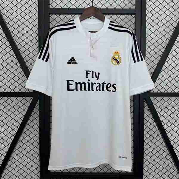 Tailandia Camiseta Real Madrid 1ª Retro 2014-2015 Tailandia Equipacion Real Madrid Primera Retro 2014 2015