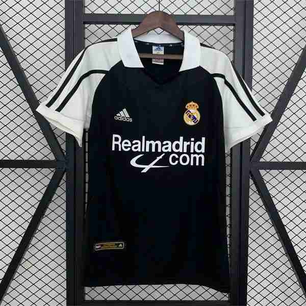 Tailandia Camiseta Real Madrid 2ª Retro 2001-2002 Tailandia Equipacion Real Madrid Segunda Retro 2001 2002