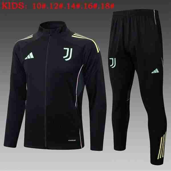 Ninos Chandal Juventus 2025-2026 Negro 5 Chandal Niños Juventus 2025 2026 Negro