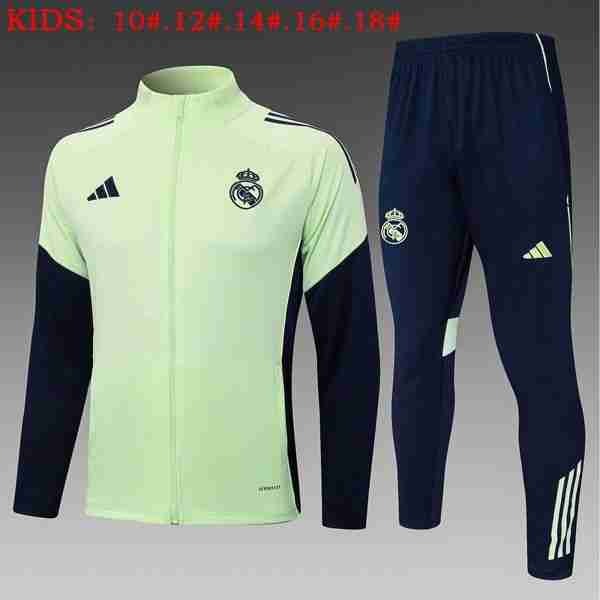 Ninos Chandal Real Madrid 2025-2026 Verde 5 Chandal Niños Real Madrid 2025 2026 Verde Negro
