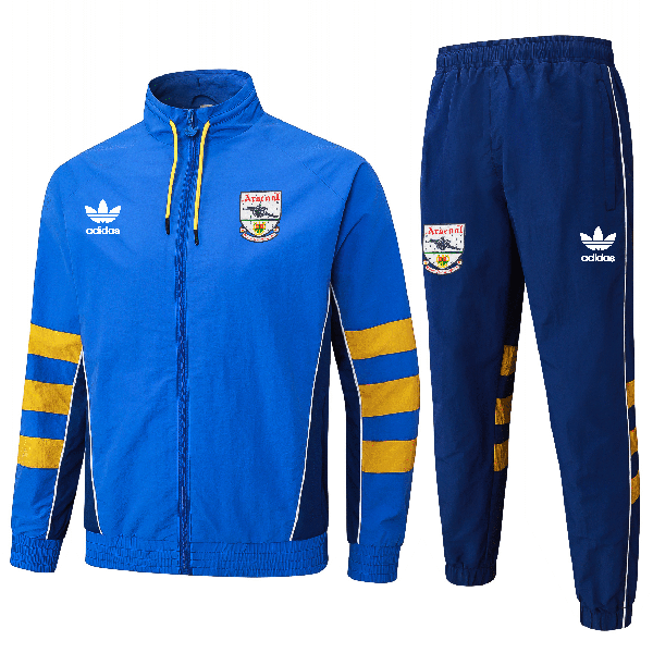 Conjunto Rompevientos Arsenal Azul 2025 2026 Conjunto Rompevientos Arsenal Azul 2025 2026