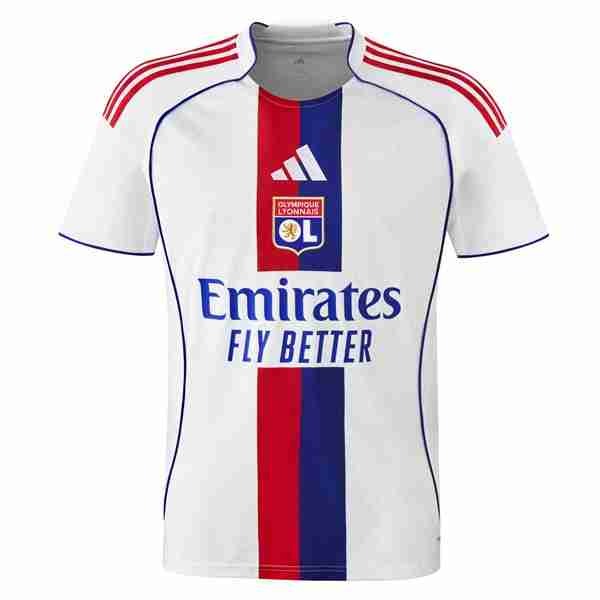 Tailandia Camiseta Lyon 1ª 2025-2026 Equipacion Olympique Lyon Primera 2025 2026